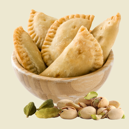 Pistachio Cardamom Empanadas – 6, 20 & 40-Piece Boxes