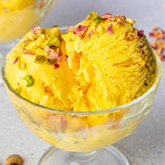 Sugar-Free Protein-Boost Saffron Ice Cream – 2 L