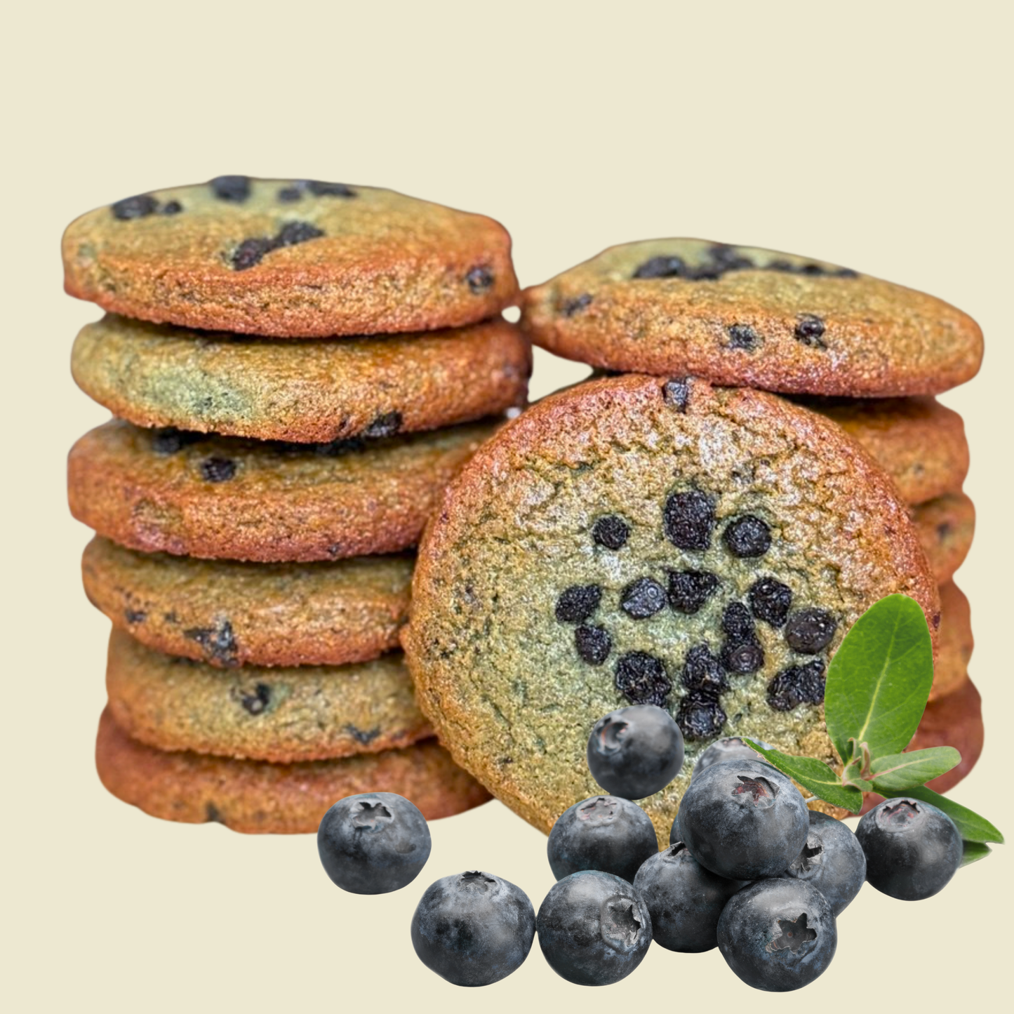 Wild Blueberry Cookies – 6, 20 & 40-Piece Boxes