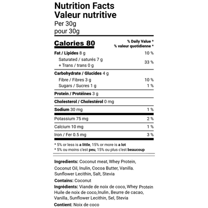 Coconut Vanilla Spread