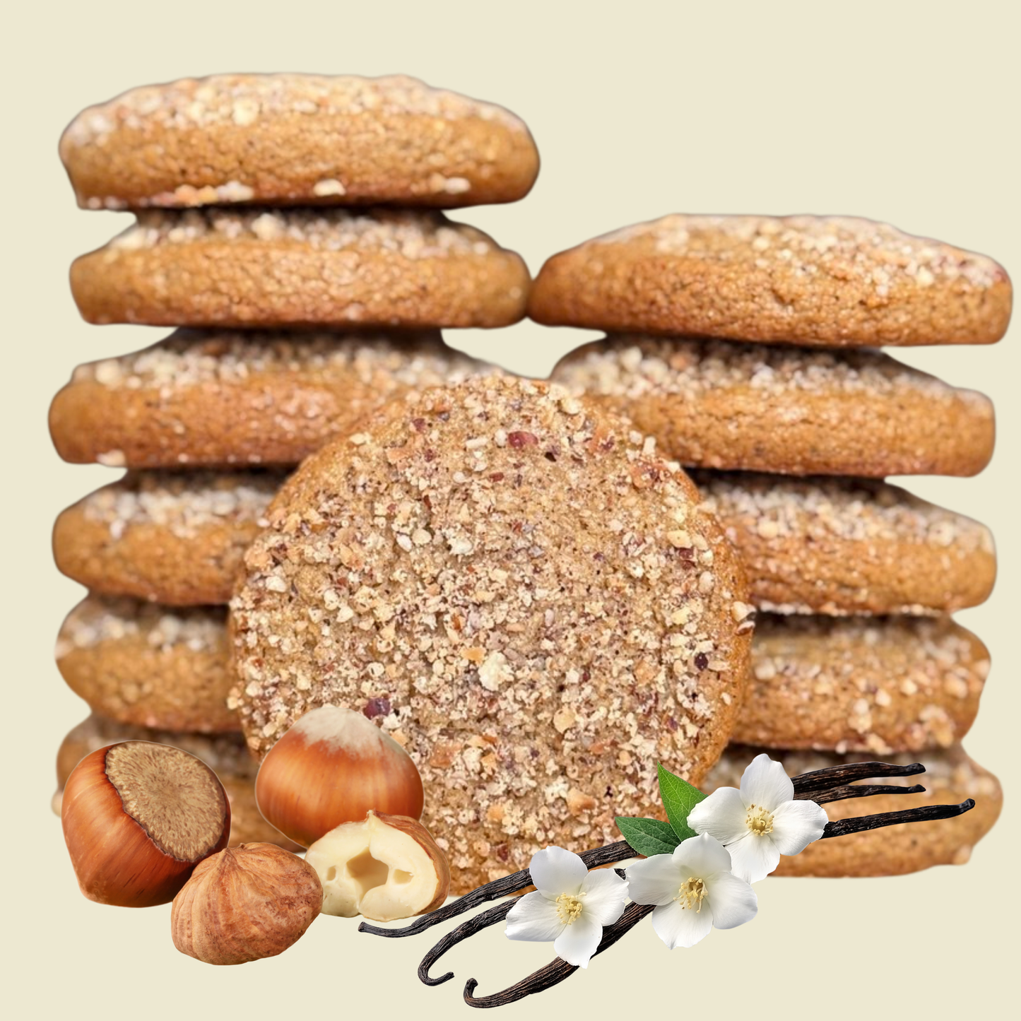 Hazelnut Cookies – 6, 20 & 40-Piece Boxes
