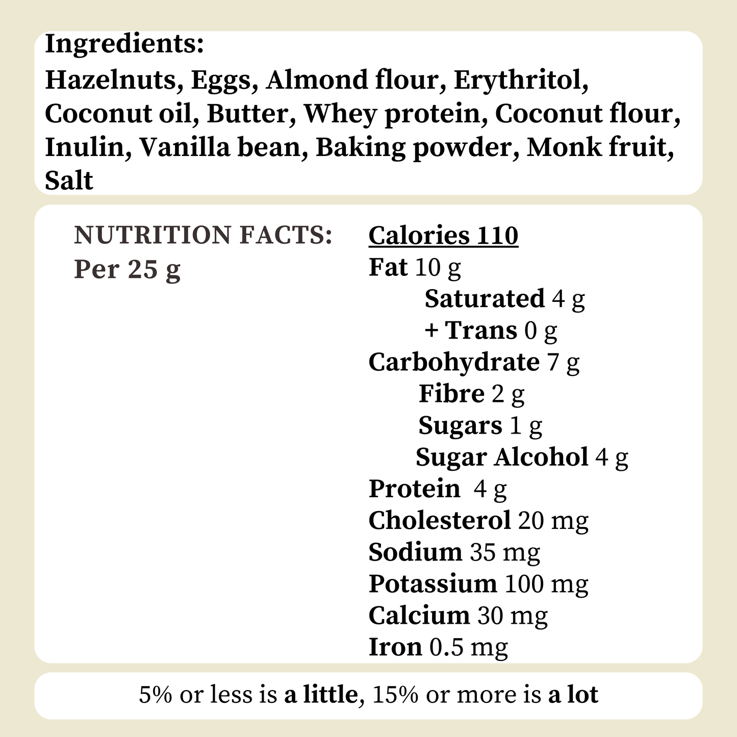 Hazelnut Cookies – 6, 20 & 40-Piece Boxes