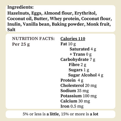 Hazelnut Cookies – 6, 20 & 40-Piece Boxes
