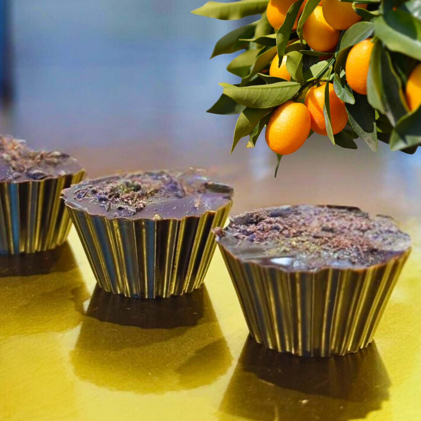 Kumquat Dark Chocolate Truffles – 8, 9 & 20-Piece Boxes